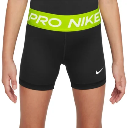 Dievčenské tréningové kraťasy NIKE PRO 3 in short Black