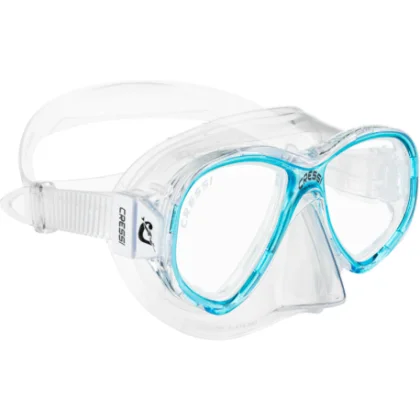 Potápačská maska CRESSI PERLA JR MASK CLEAR AQUAMARINE