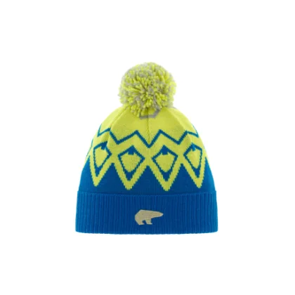 Detská zimná čiapka EISBÄR Ziggy OS Pompon MÜ kids 026