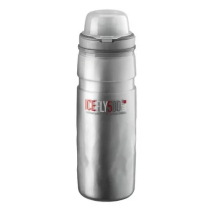 Fľaša na bicykel ELITE ICE FLY transparentná 500ml