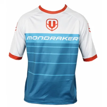 Cyklistický dres s krátkym rukávom MONDRAKER Enduro Trail Jersey short, petrol white red