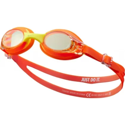 Juniorské plavecké okuliare NIKE SWIM Lil Swoosh YOUTH SAFETY ORANGE