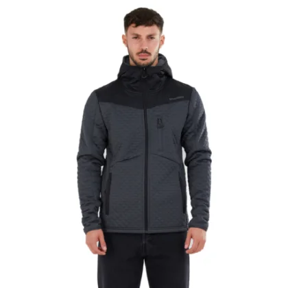 Pánska mikina so zipsom FUNDANGO Ashford Insulated Fleece Jacket-755-steel