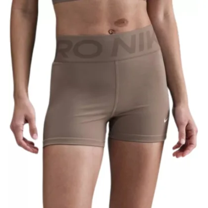 Dámske tréningové kraťasy NIKE PRO W NP SCULPT DF HR 3IN SHORT-233-Brown