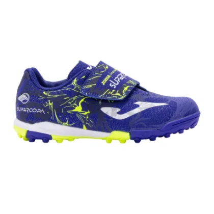 Chlapčenské futbalové kopačky turfy JOMA Super Copa 2403 K TF royal blue