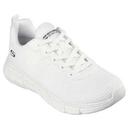 Dámska rekreačná obuv SKECHERS Bobs Sport B Flex Visionary Essence W white