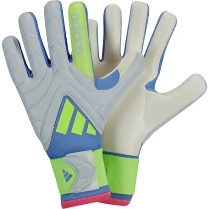 Pánske futbalové brankárske rukavice ADIDAS Copa League GL blue fusion halo blue lucid lemon