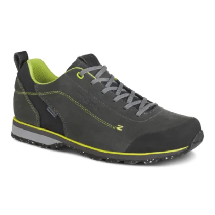 Pánska nízka turistická obuv TREZETA Zeta Wp, Dark grey Lime