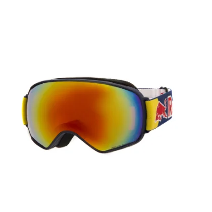 Lyžiarske okuliare RED BULL SPECT ALLEY-OOP-007, matt dark blue, orange with red mirror, CAT2