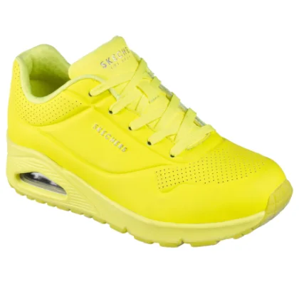Dámska rekreačná obuv SKECHERS Uno Night Shades neon yellow