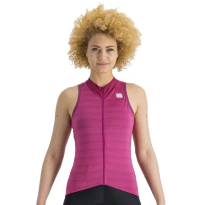 Dámsky cyklistický dres bez rukávov SPORTFUL Kelly w sleeveless jersey, cyclamen