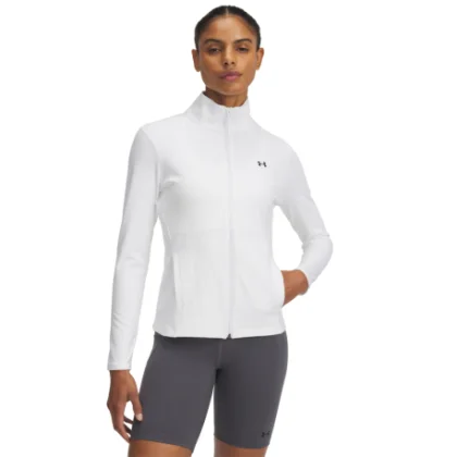 Dámska tréningová mikina so zipsom UNDER ARMOUR Motion Jacket EMEA-WHT