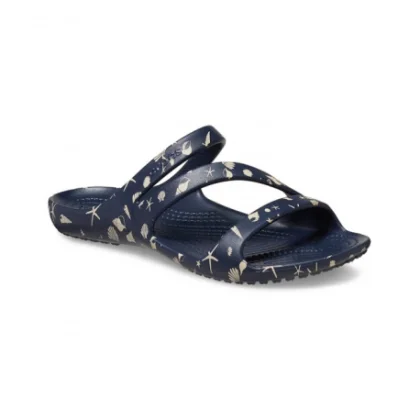 Dámske sandále CROCS Kadee II Shells Print Sandal W navy