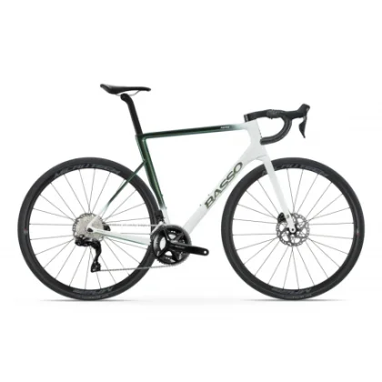 Cestný bicykel BASSO Astra disc, Shimano 105 Di2, Microtech MrLite, pop green