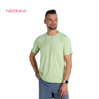 Pánske bežecké tričko s krátkym rukávom ANTA SS Tee-MEN-852125127-3-Seed Green