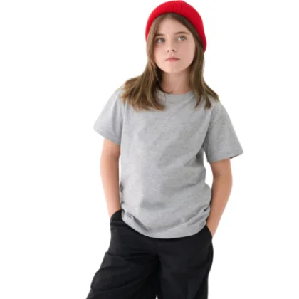 Juniorské tričko s krátkym rukávom 4F JUNIOR TSHIRT 4FJWAW24TTSHU1802 M2186-12S-CREME