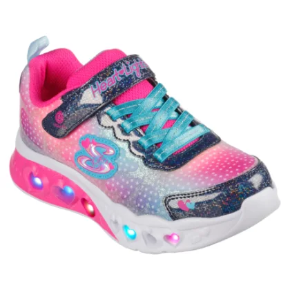 Dievčenská rekreačná obuv SKECHERS Flutter Heart Lights Simply L K navy