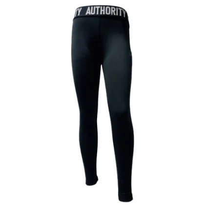 Dievčenské termo zateplené legíny AUTHORITY WARMIE pants II G black
