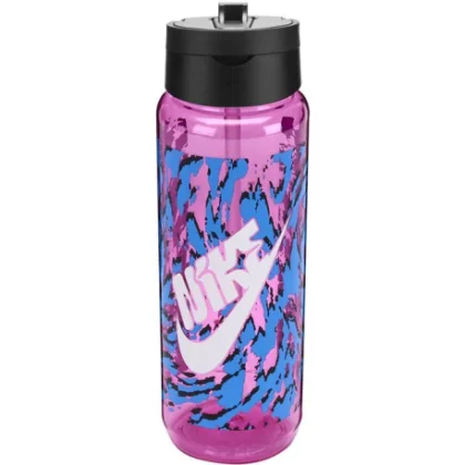 Fľaša NIKE HYC TR RNEW STRAW BTL PP BK WH