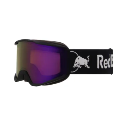 Lyžiarske okuliare RED BULL SPECT NEON 07PU2, black orange with purple mirror