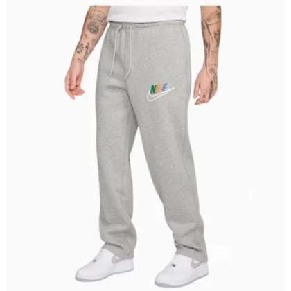 Pánske tepláky NIKE M NK CLUB BB OH PNT FTURA BLCK-063 DK GREY HEATHER SMOKE GRY