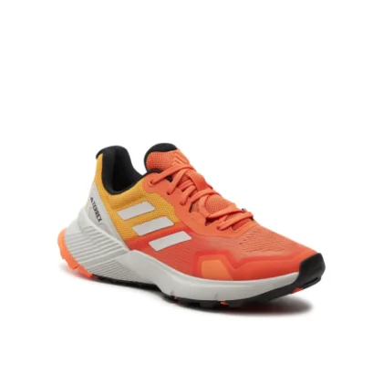 Dámska bežecká trailová obuv ADIDAS Terrex Soulstride amber tint grey one semi spark