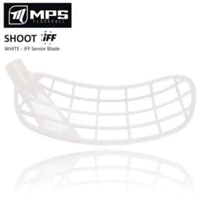 Florbalová náhradná čepeľ MPS SHOOT White IFF L