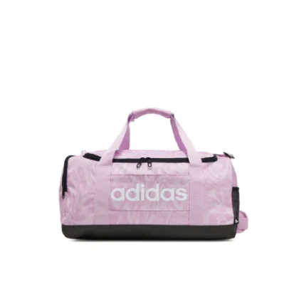 Cestovná taška ADIDAS W LIN DUF S GFX ICELAV BLILIL WHITE