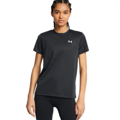 Dámske tréningové tričko s krátkym rukávom UNDER ARMOUR Tech Riddle SSC-BLK