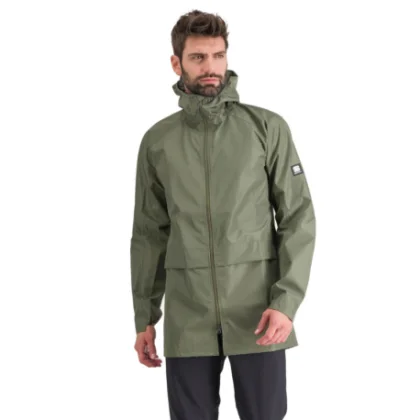 Pánska cyklistická bunda s kapucňou SPORTFUL Metro hardshell, beetle