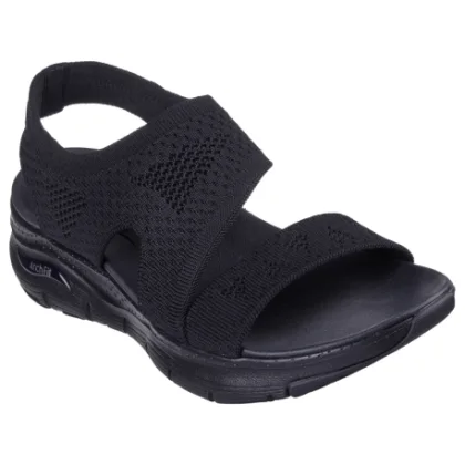 Dámske sandále SKECHERS Arch Fit Brightest Day W black
