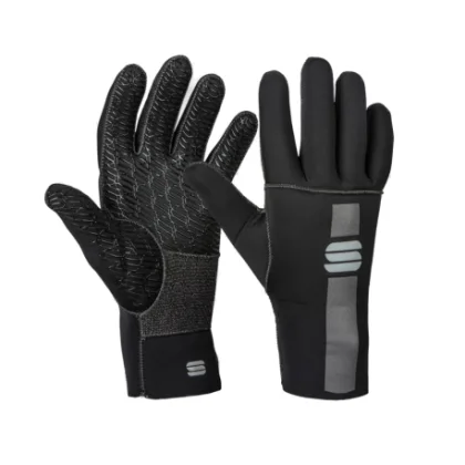 Cyklistické rukavice SPORTFUL Neoprene gloves, black
