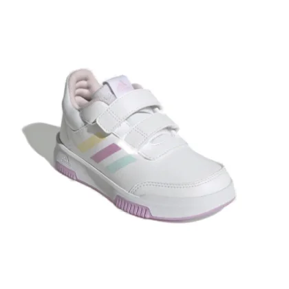 Dievčenská rekreačná obuv ADIDAS Tensaur Sport 2.0 CF K cloud white almost blue bliss lilac