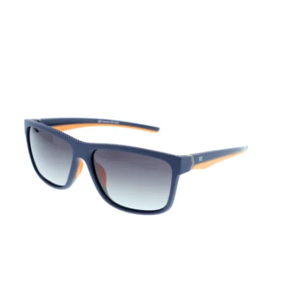 Slnečné okuliare H.I.S. POLARIZED HPS87102-2, dark blue, smoke gradient POL, 59-15-142