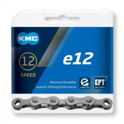 Reťaz na bicykel KMC E 12 EPT grey 130 links