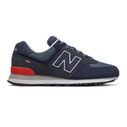 Pánska vychádzková obuv NEW BALANCE ML574EAE M navy red