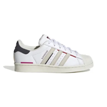 Dámska rekreačná obuv ADIDAS ORIGINALS Superstar cloud white aluminium shadow navy