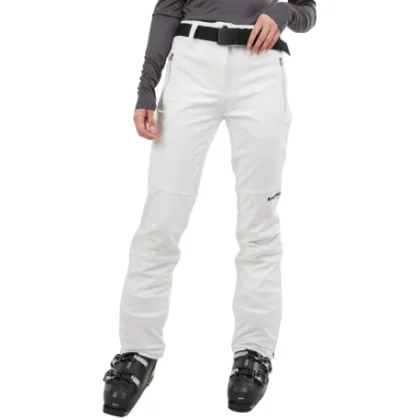 Dámske lyžiarske softshellové nohavice FUNDANGO Galena Softshell Pants-100-white