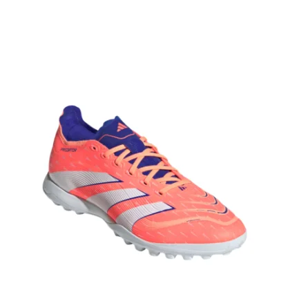 Pánske futbalové kopačky turfy ADIDAS Predator League M TF signal coral cloud white beam orange