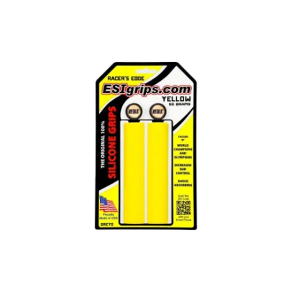 Rukoväte na riadidlá ESI Racers Edge Yellow
