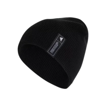 Zimná čiapka ADIDAS ESS BEANIE BLACK WHITE
