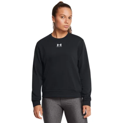 Dámska mikina UNDER ARMOUR Rival Terry Crew-BLK