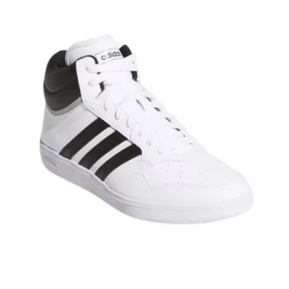 Pánska rekreačná obuv ADIDAS Hoops 4.0 Mid M cloud white core black grey two