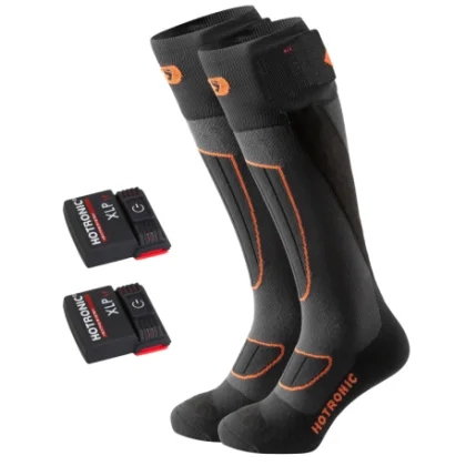 Vyhrievané podkolienky (ponožky) set s batériou HOTRONIC SET 1 pair Heat socks XLP 1P + 1 pair Surround Comfort