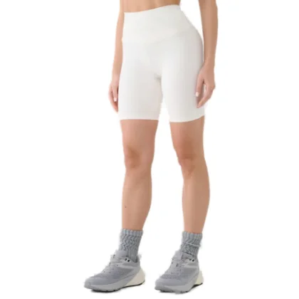 Dámske tréningové kraťasy 4F SHORT TIGHTS FNK F019-11S-OFF WHITE