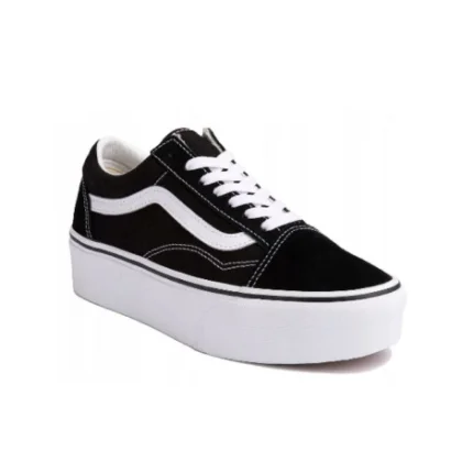 Dámska vychádzková obuv VANS UA Old Skool Platform black white