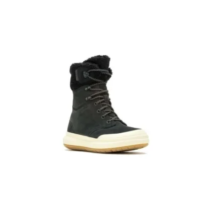 Dámske vysoké zimné topánky MERRELL Marquette Ws Thermo Tall Zip WP black