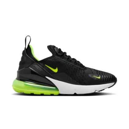 Chlapčenská rekreačná obuv NIKE Air Max 270 black lightning white volt