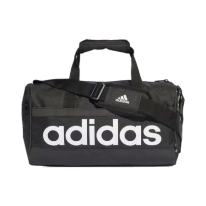 Dámska cestovná taška ADIDAS LINEAR DUF XS BLACK WHITE