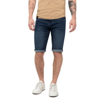 Pánske riflové kraťasy VOLCANO D-MEXT-600-NAVY